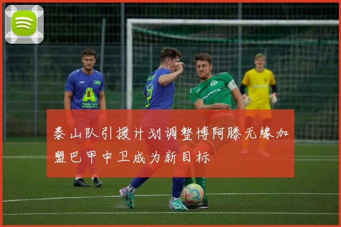 泰山队引援计划调整博阿滕无缘加盟巴甲中卫成为新目标